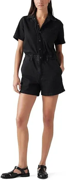 Levi's Women's Heritage Short Sleeve Romper