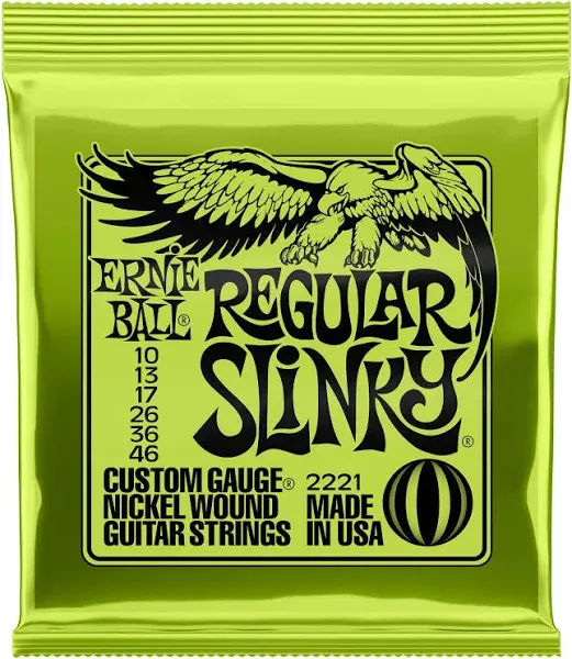 Ernie Ball Slinky Nickel Wound Electric Guitar Strings