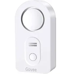 Govee Water Detectors 2 Pack, 100dB Adjustable Audio Alarm Sensor, Sensitive Leak and Drip Alert, for Kitchen Bathroom Basement (Battery Included)