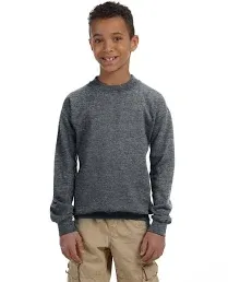 G180B Boy's Gildan Youth Heavy Blend Fleece Crew