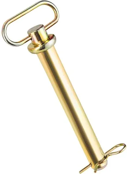 Trailer Hitch Pin and Clip 1 x 7.5” Receiver Pin, Use for Drop Hitches, Multi Hitches, Hitch Plugs, Bike Racks, and Cargo Carriers– by Goreks