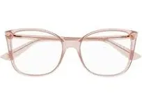 NEW Gucci GG 0026O Eyeglasses 013 NUDE 100% AUTHENTIC