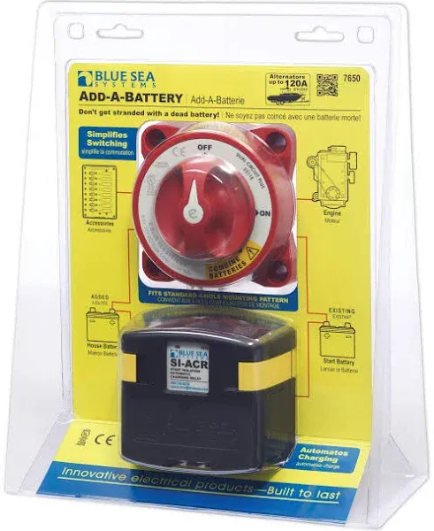 Blue Sea Systems Add-A-Battery Kit