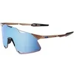 100% Hypercraft Sunglasses Matte Copper chromium; HiPER Blue Multilayer Mirror