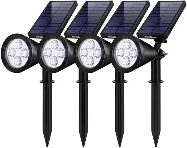  Solar Lights Outdoor Waterproof Solar Garden Light for Outside 6 Warm White