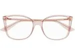 "Gucci GG0026O 013 Nude Soft Square Women's Eyeglasses"