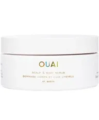 OUAI Scalp and Body Scrub, St. Barts - Deep-Cleansing Sugar Scrub for Hair an...