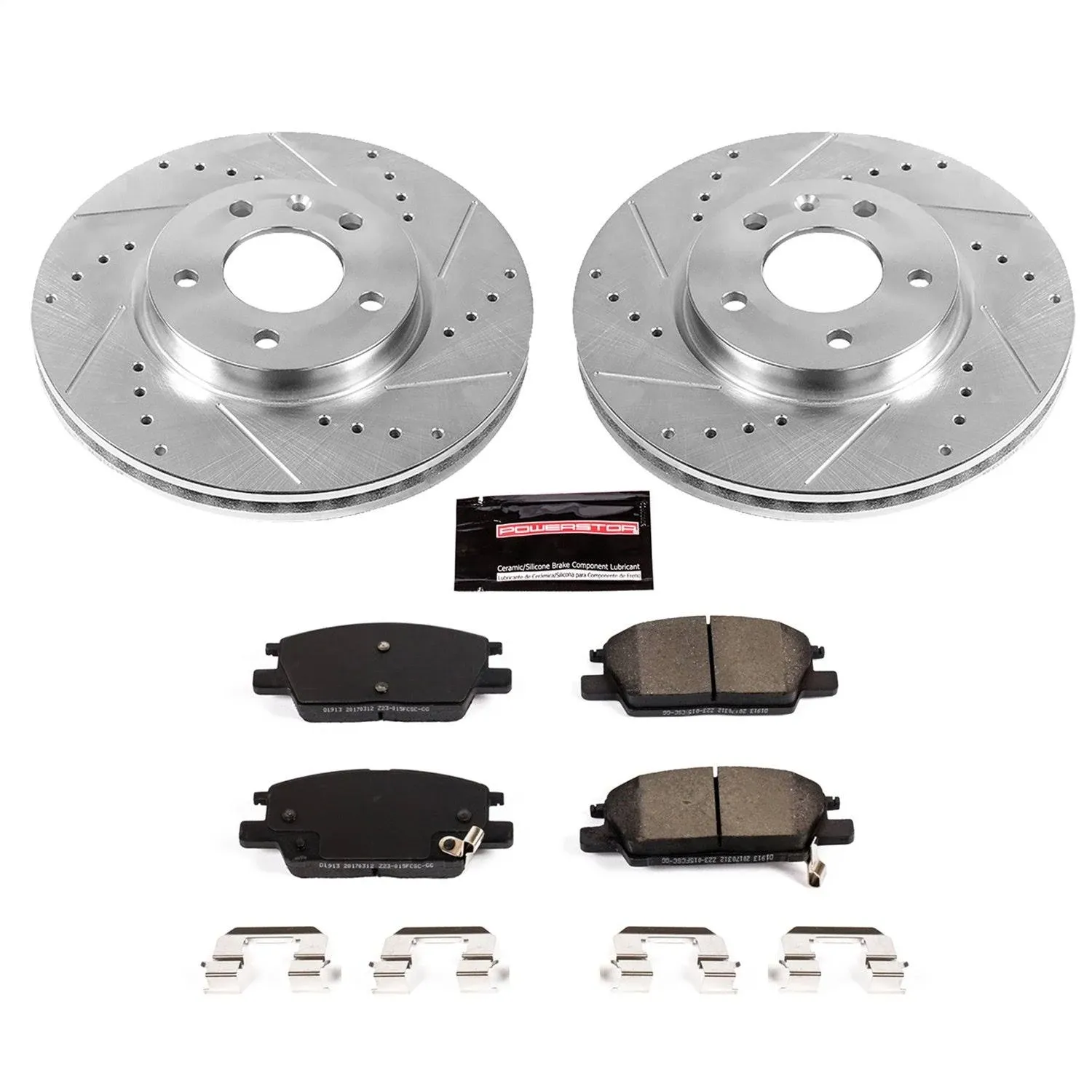 Power Stop K7400 - Front Z23 Evolution Sport Brake Kit