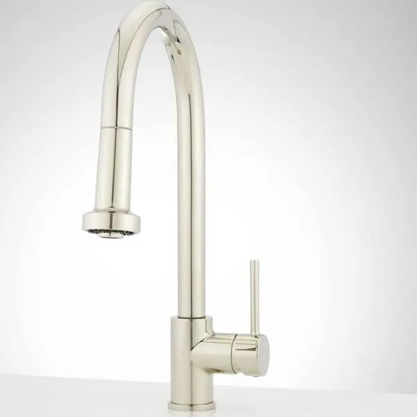 Signature Hardware Ridgeway Single Handle Pull-Down Kitchen Faucet