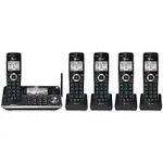 AT&T Dlp73510 5-Handset Cordless Phone with Unsurpassed Range, Bluetooth Connect to Cell, Smart Call Blocker and Answering System (Black)