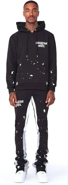 Rockstar Original Raffer Hoodie/Super Stacked Flare Pant Set