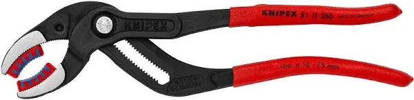 KNIPEX - 81 11 250 Tools - Pipe Gripping Pliers With Replaceable Plastic Jaws (8111250) & - 31 11 160 Tools - Needle Nose Pliers (3111160)