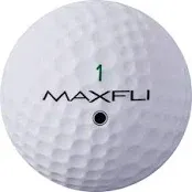 12 Pack Box Of Maxfli Straightfli Matte Orange Golf Balls Dozen New