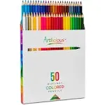 Colored Pencils 50 Colors Colored Pencils for Kids Color Pencil Set Colored P...