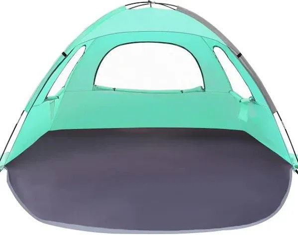 Whitefang Beach Tent Anti-UV Portable Sun Shade Shelter for 3 Person, Extendable