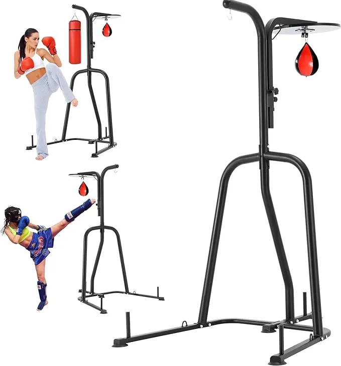 VEVOR 2 in 1 Punching Bag Stand