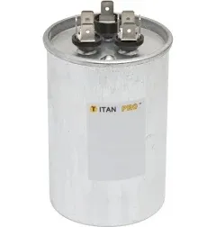 Titan Pro TRCFD355 35+5 MFD 440 370V Round Motor Run Capacitor