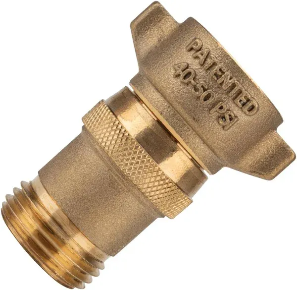 Camco Water Pressure Regulator, Brass, 3/4"