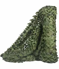 Bulk Roll Camo Netting For Hunting Military Decoration Sunshade (Woodland)