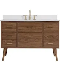 Elegant Lighting 48" Bathroom Vanity VF41048WB-BS