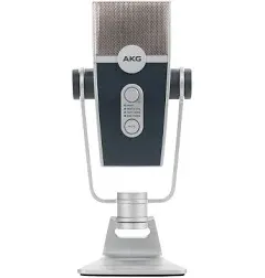 AKG C44-USB Lyra USB Microphone Ultra-HD Recording Interface/Podc<wbr/>ast Mic 24-Bit