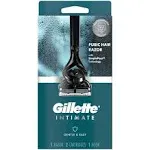 Gillette Intimate Pubic Hair Razor for Men