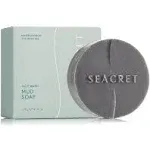 SEACRET MUD SOAP BAR: All-Natural Black Mud Bar Soap, Enriched with Guinness Kernel Oil, Witch Hazel & Sea Salt for Cleaning, Exfoliating, Detoxifying Face & Body, Normal to Oily Skin, 4.4 Oz