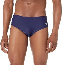 Speedo Powerflex Eco Solid Brief Speedo | Mens 34| Navy Blue NWT