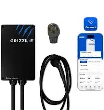 Grizzl-E Smart Level 2 240V / 40A Electric Vehicle (EV) Charger, Metal Case UL Tested and Certified, Energy Star, Indoor/Outdoor Electric Car Fast