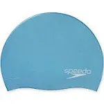 New Speedo Silicone Swimming Cap --color Ultra Marine  One Size Fits All