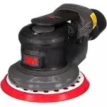 3M Xtract Pneumatic Random Orbital Sander, 88942, 5 in, Central Vacuum, 3/16 in Orbit