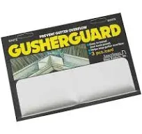 Amerimax 25074 Gusher Guard, Aluminum, White, Pack-3