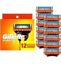 Gillette Fusion5 Manual Regular Refill Blade Cartridges, 8 Count