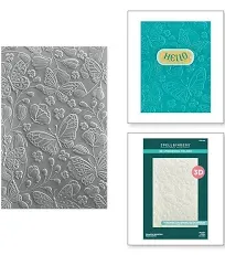 Spellbinders 3D Embossing Folder Beautiful Butterflies