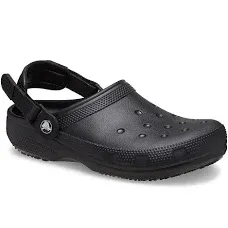 Crocs unisex Classic Work Clogs - Size W11M9 - Black