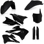 Acerbis 2936130001 Full Plastic Kit - Black