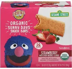 Earth's Best Organic Sesame Street Strawberry Sunny Days Snack Bars