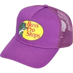 Bass Pro Shop purple snapback hat men’s \nLike new....