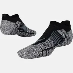 U A, Project Rock Elevated Performance, No Show Tab Socks, Size Mens 8.5-13