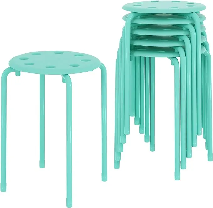 VECELO 6-Piece Stacking Stools