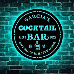 Custom Bar Signs Bar Led Light Sign, Personalized Home Bar Neon Sign, Bar Neon Sign Custom