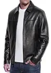 Men's Genuine Lambskin Leather Classic Biker Style Jacket | Lambskin Jackets Men