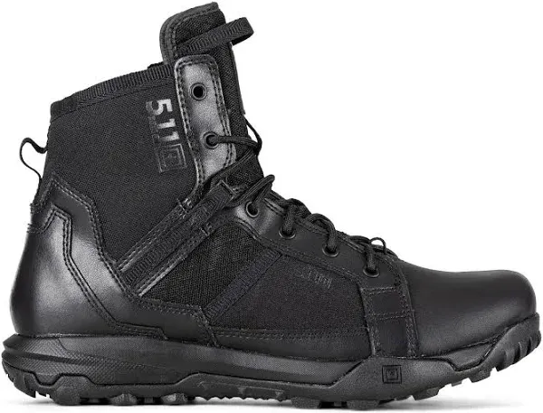 5.11 Tactical Men’s A/T All-Terrain 6-Inch Side Zip Boots, Side-Zip, Style 12439