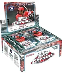 2024 Topps Chrome Baseball Hobby Jumbo Box