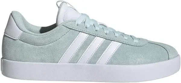 Adidas VL Court 3.0 Sneaker | Women's | White/Green | Size 8.5 | Sneakers