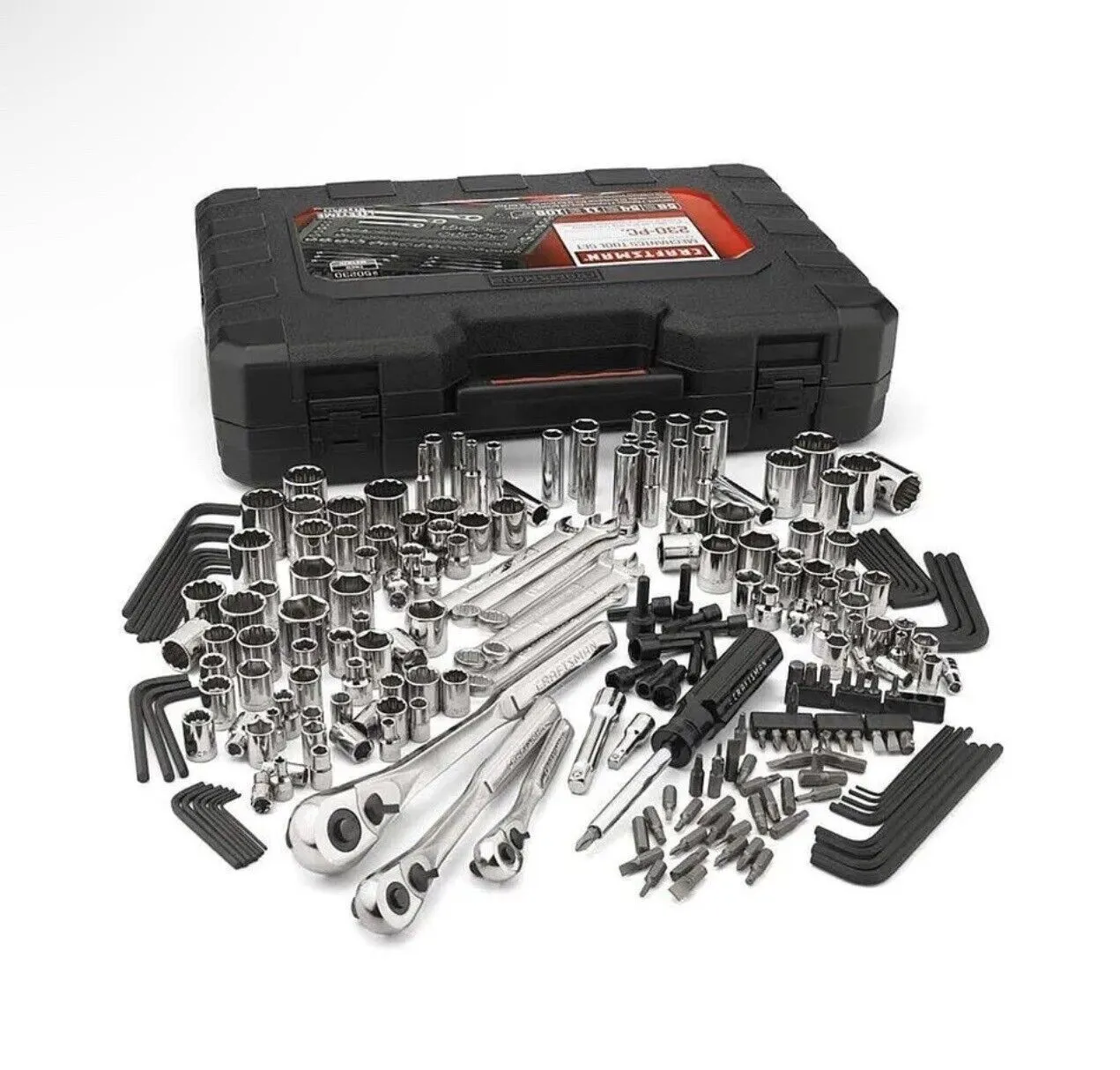 Craftsman 230-Piece Mechanic&#039;s Tool Set