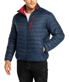 33,000ft Men's Puffer Jacket Lightweight Packable Winter Jacket