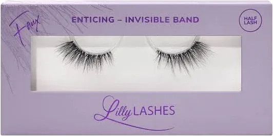 Lilly Lashes Enticing Half Band False Eyelash