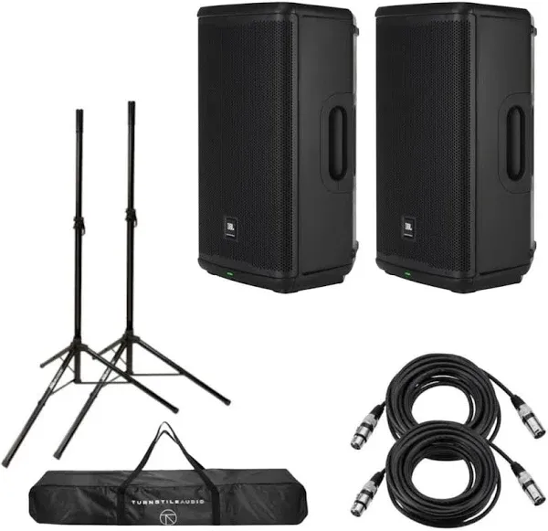 JBL EON715 15 inch 650 watt PA Speaker with Bluetooth built in 3 channel Mixer