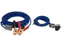 Buyers® 5601025 - 28&#039; 4 AWG Long Booster Cables with Gray Quick Connect